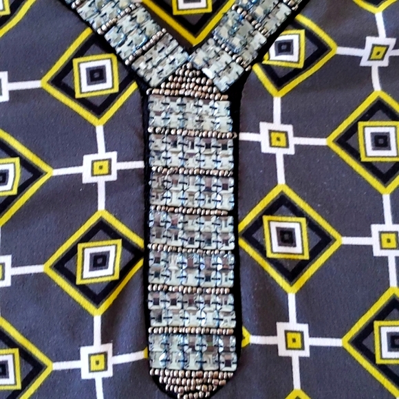 JM Collection Embellished Top - Picture 6 of 6